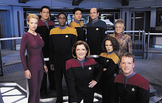 Image result for star trek voyager cast